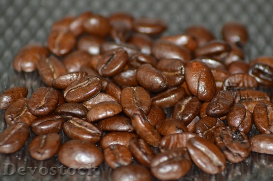 Devostock Coffee Beans Macro Countertop