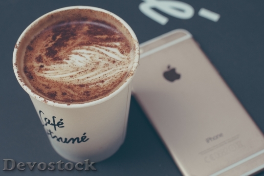 Devostock Coffee Cafe Iphone Mobile
