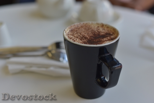 Devostock Coffee Cappuccino Cup Drink