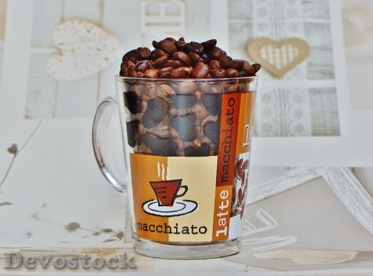 Devostock Coffee Coffee Beans Cup 6