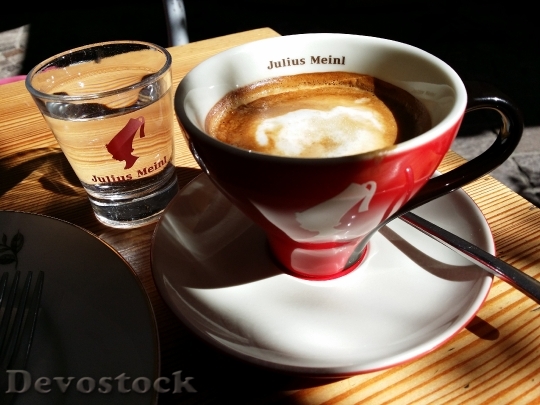 Devostock Coffee Cup Cappuccino Coffee 0