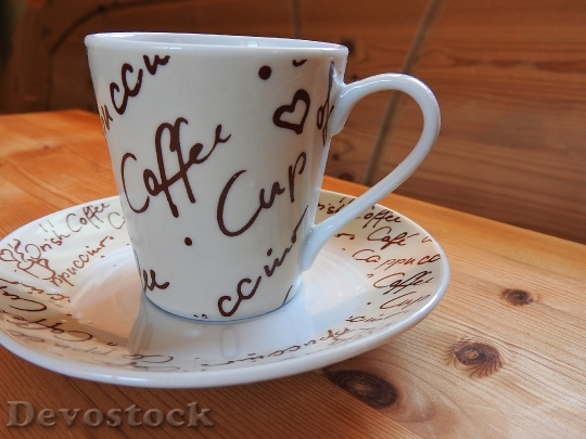 Devostock Coffee Cup Saucer Cup 0
