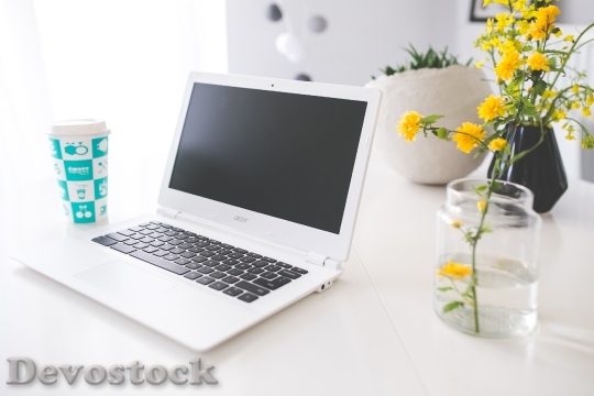 Devostock Coffee Desk Laptop Notebook