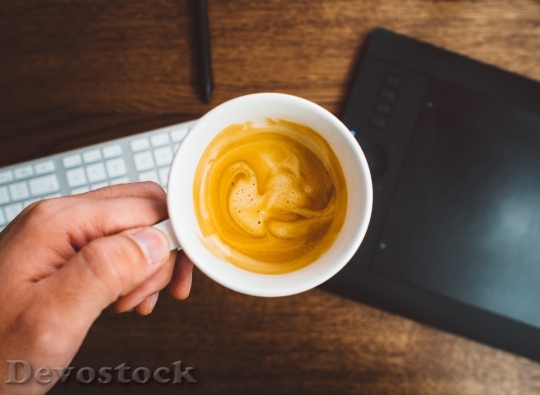 Devostock Coffee Espresso Cup Morning