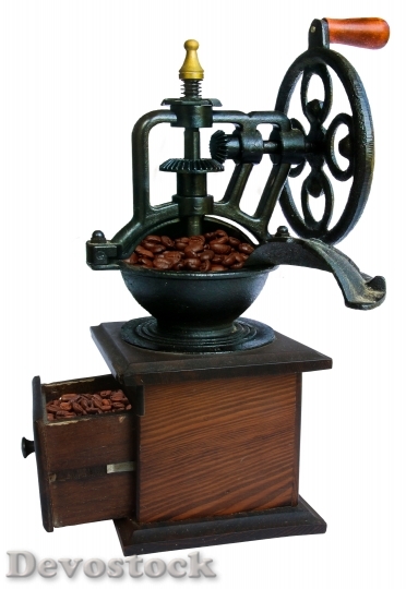 Devostock Coffee Grinder Old Crank