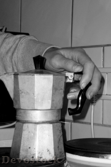 Devostock Coffee Italian Stove 73501