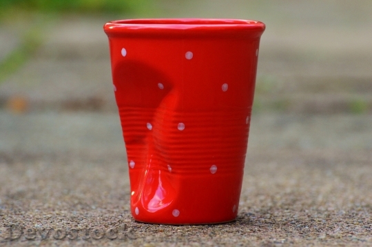 Devostock Coffee Mugs Crumpled Ceramic 1