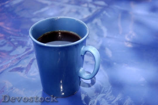 Devostock Coffee Mugs Cup Tablecloth