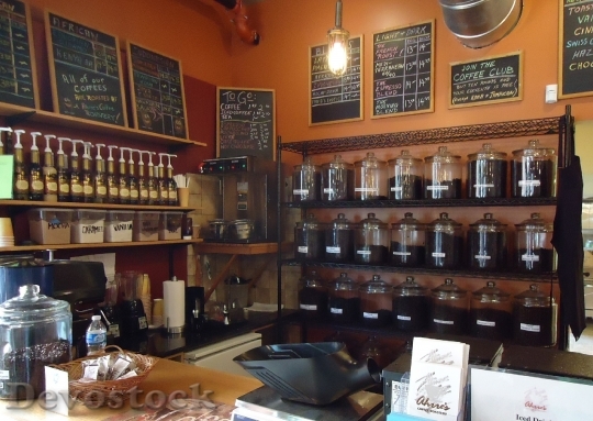 Devostock Coffee Shop Business Interior