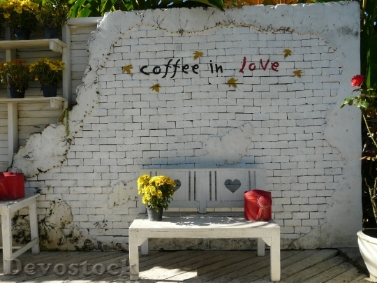 Devostock Coffee Shop Coffee Love