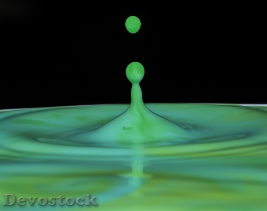 Devostock Colorful Water Splash Liquid
