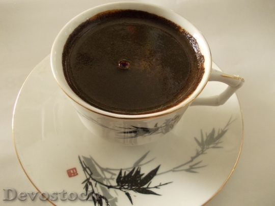 Devostock Cup Coffee Black Coffee