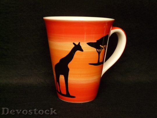 Devostock Cup Coffee Cup Giraffe