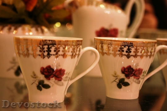 Devostock Cup Coffee Porcelain Cup