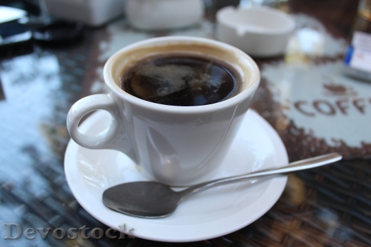 Devostock Cup Spoon Coffee Drink