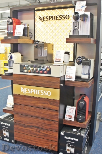 Devostock Department Store Coffee Nespresso
