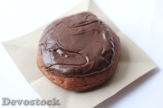 Devostock Donut Chocolate Sweet Dessert