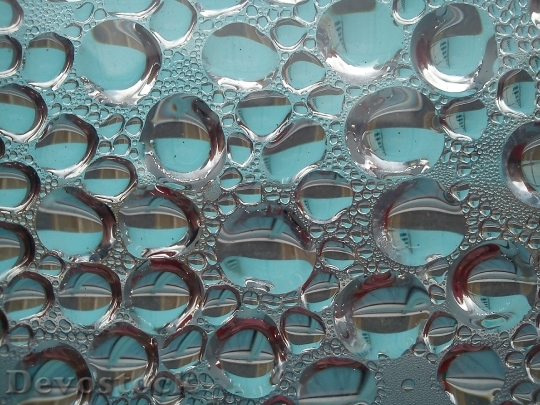 Devostock Drop Water Condensation Pattern