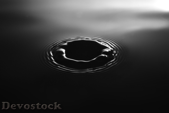 Devostock Droplet Water Wet Liquid