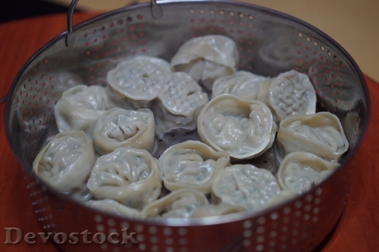 Devostock Dumplings Steamer Midnight Snack