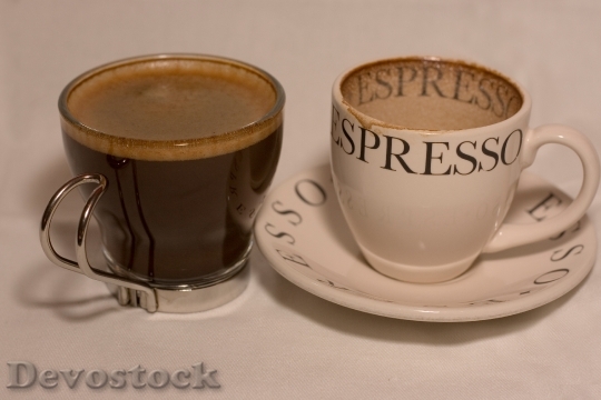 Devostock Espresso Cups Coffee Drink