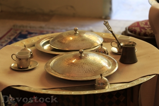 Devostock Food Table Ottoman Kitchen
