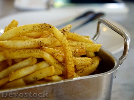 Devostock French Fries Fried Potato