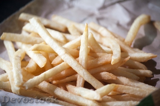 Devostock French Fries Potatoes Fast 0