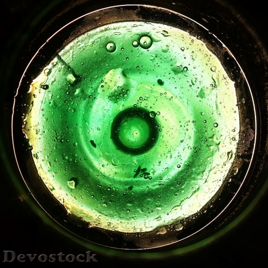 Devostock Glass Water Drop Liquid