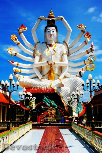 Devostock Goddess Shiva Thailand Temple