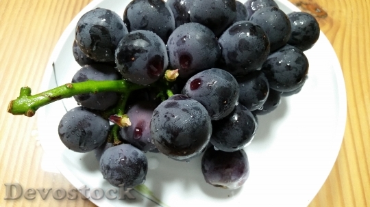 Devostock Grapes Fruit Health Food