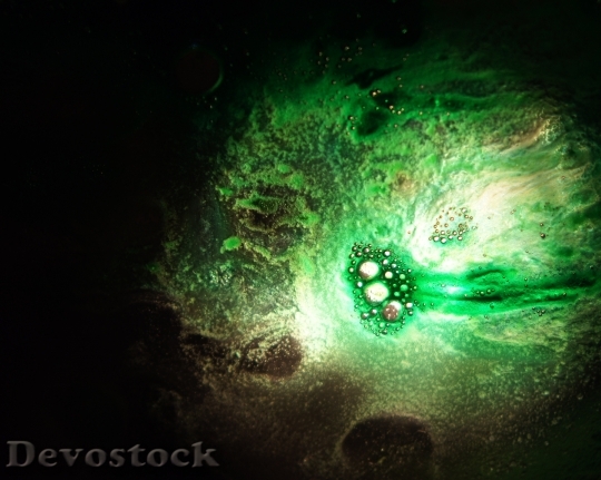 Devostock Green Dark Light Background