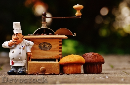 Devostock Grinder Muffin Baker Fig