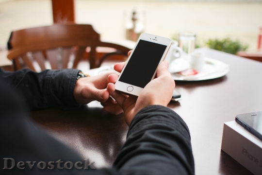 Devostock Iphone 5s Cafe Office 0