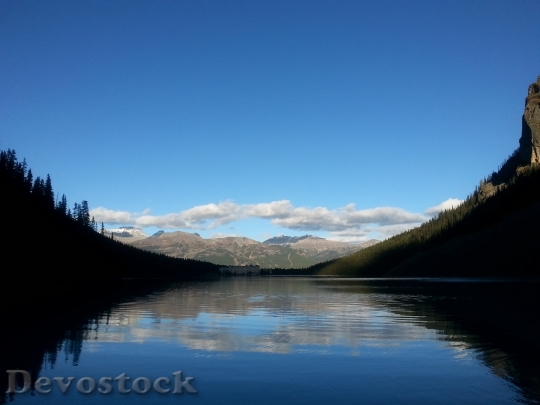 Devostock Lake Mountain Nature Sky