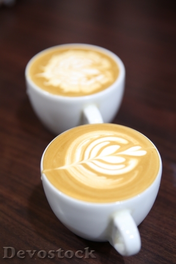 Devostock Latte Latte Art Coffee