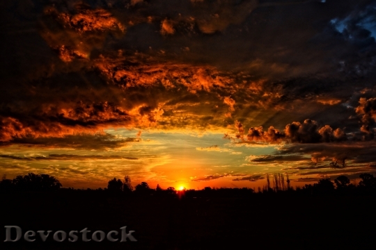 Devostock Light Dawn Landscape 4664