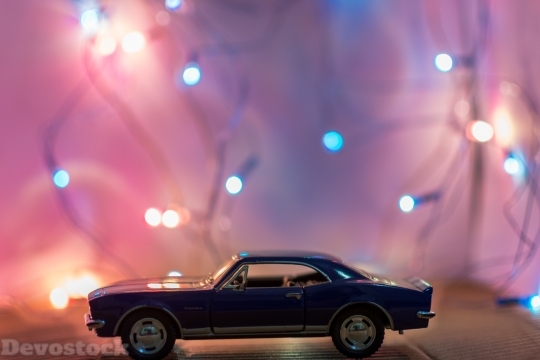 Devostock Lights Car Blur 7598