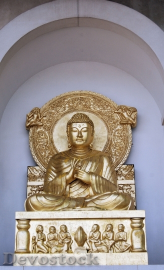 Devostock London Peace Pagoda Buddha 0