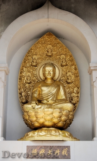 Devostock London Peace Pagoda Buddha