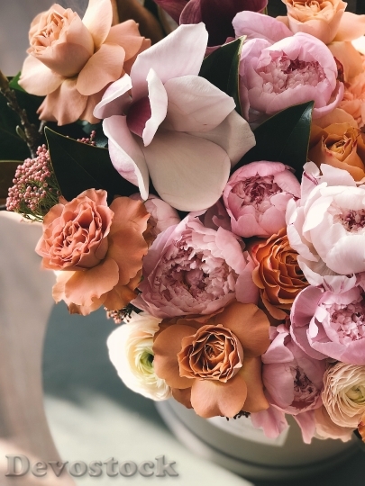 Devostock Love Romantic Flowers 9362