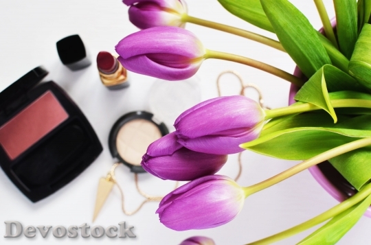 Devostock Makeup Beauty Lipstick MakeUp 4K