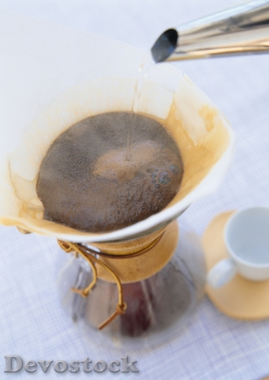 Devostock Making Brewed Arabica Coffee