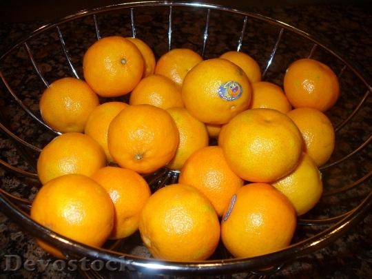 Devostock Miniature Oranges Orange Fruit