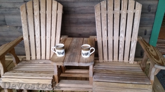 Devostock Mountains Coffee Deck Chairs