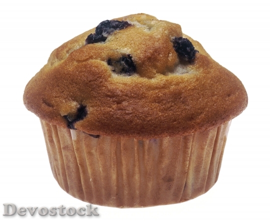 Devostock Muffin Blueberry Baked Snack