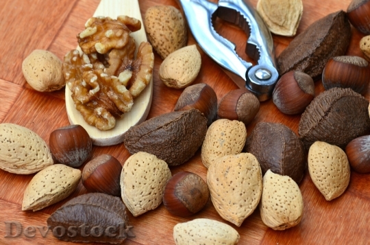 Devostock Nuts Food Healthy Organic 0