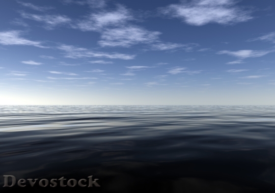 Devostock Ocean Calm Peace Peaceful