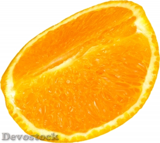Devostock Orange Fruit Quarter Slice
