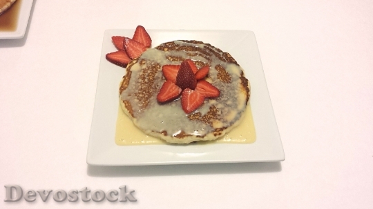 Devostock Pancake Breakfast Food Meal
